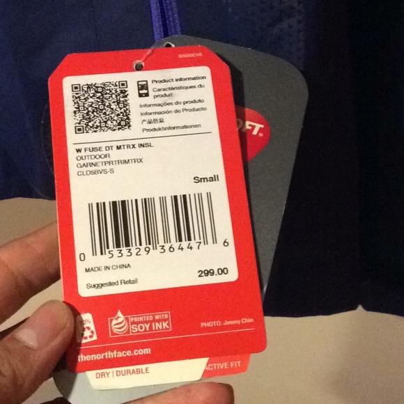 The north face fuse dot matrix coat - Picture 4 of 7